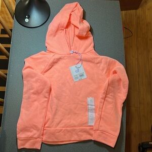 NWT NEW Moxie Peach size M (7/8) Girls Hooded Sweatshirt by More then magic
